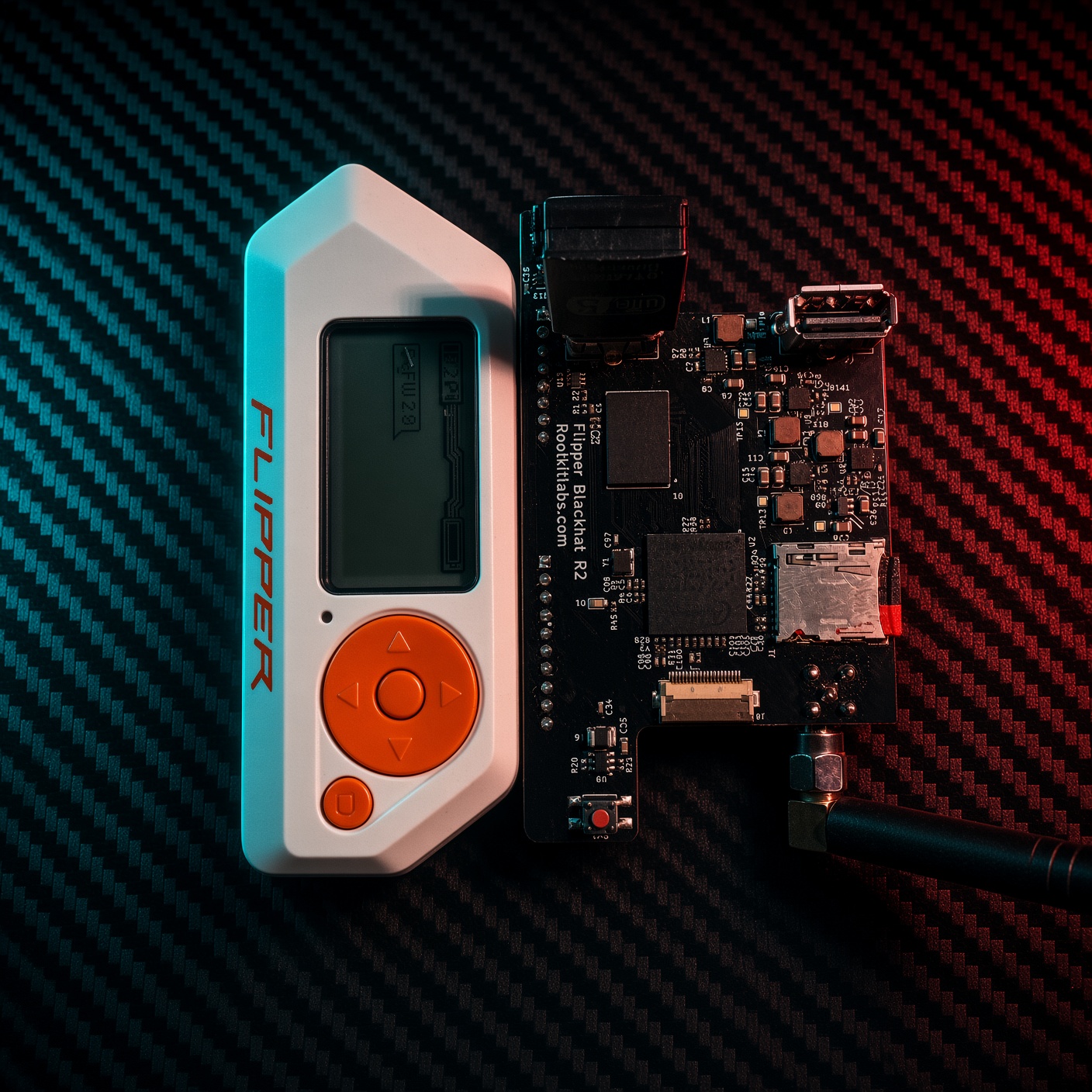 Flipper Zero + Blackhat R2